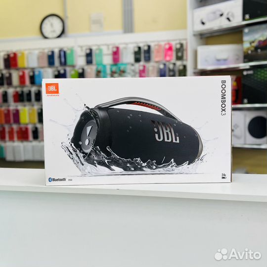 Колонка JBL Boombox 3 черная