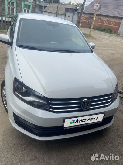 Volkswagen Polo 1.6 AT, 2018, 100 000 км