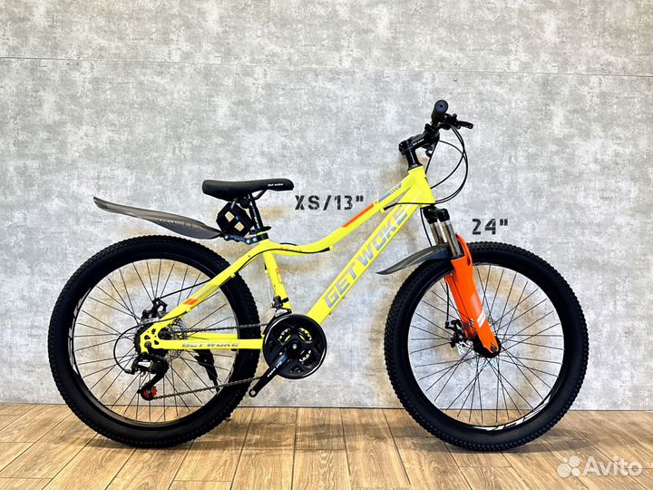 Велосипед подростковый 24 дюйма