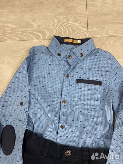 Вещи пакетом на мальчика 122 128