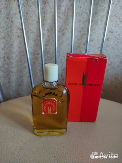 Духи красная москва винтаж