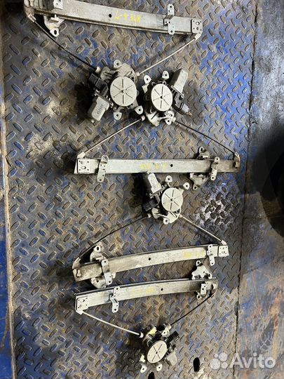 Стеклоподъемник двери задней lancer 9