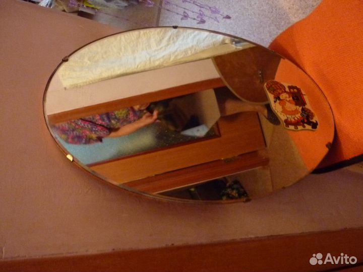 Зеркала овальные, 6-угольное и узкие