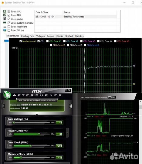 Комплект I7 11700F