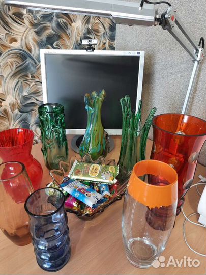 Вазы Кувшин стекло ретро СССР