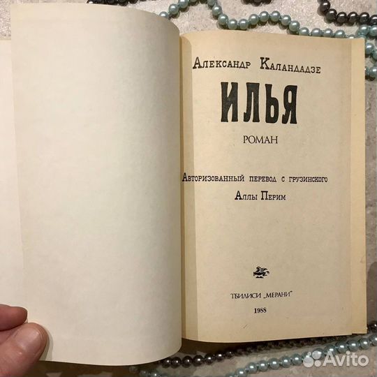 Илья, Александр Каландадзе, Тбилиси, Мерани 1988