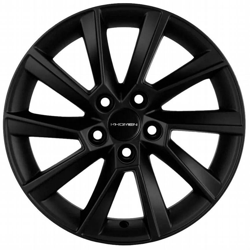 Диски Khomen KHW1507 6x15 5x105 ET39 D56.6 Black