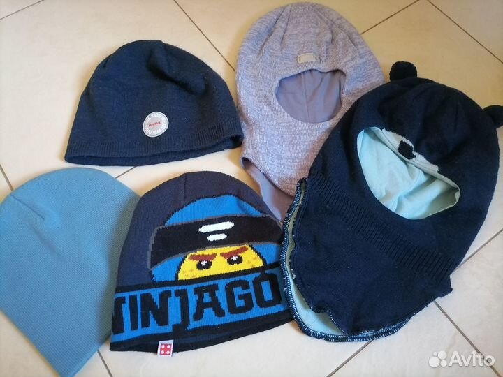 Кепки рр 51-53, шапки, банданы 1-3 года