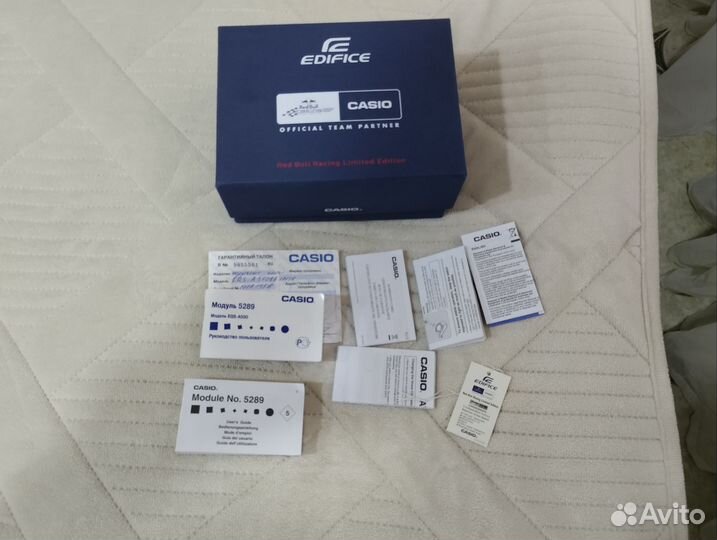 Часы casio edifice