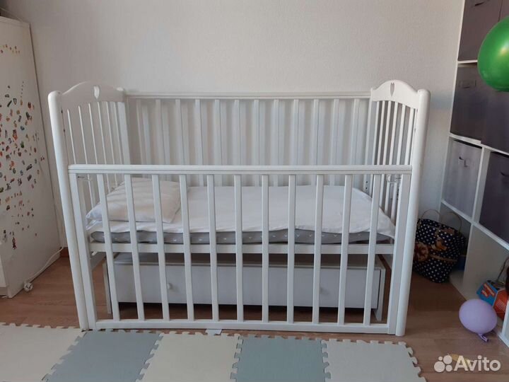 Детская кровать Malika Laura-3 + матрас