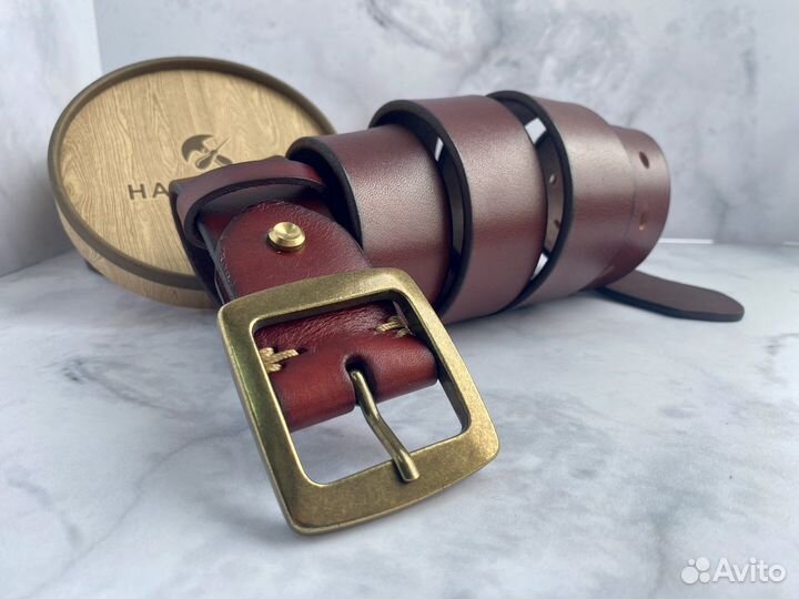 Ремень кожаный