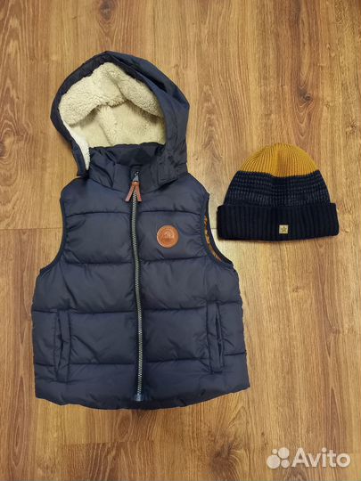 Жилет Н&M, Софтшел, флиска 110-116 см