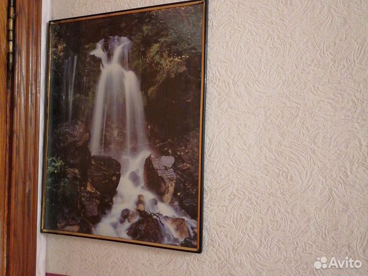 Большая Картина под стеклом 39 на 49 см