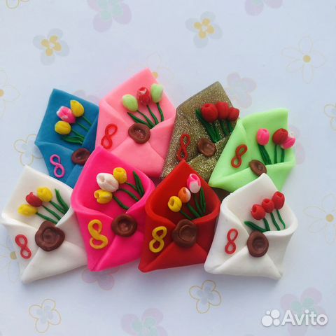 Из полимерной глины, магниты, брелки, брошки