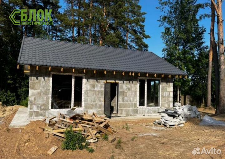 Полистиролбетон. Альтернатива Газоблока, Пеноблока