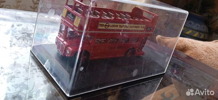 Лондонский автобус doubledeck коллекционная модель