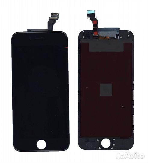 Дисплей для iPhone 6 с тачскрином AAA черный