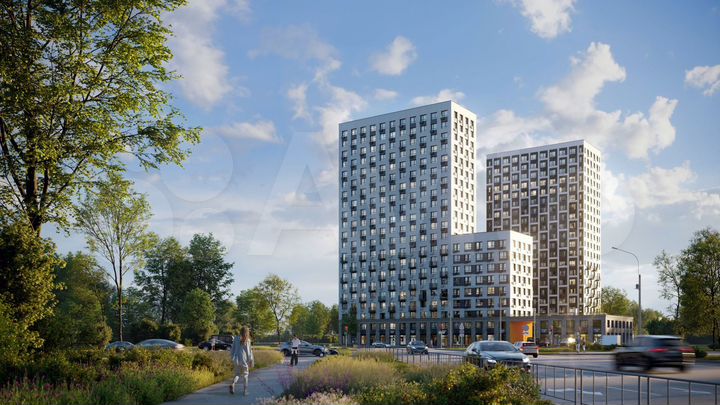 1-к. квартира, 37 м², 8/21 эт.