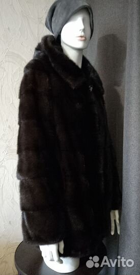 Шуба норковая поперечка
