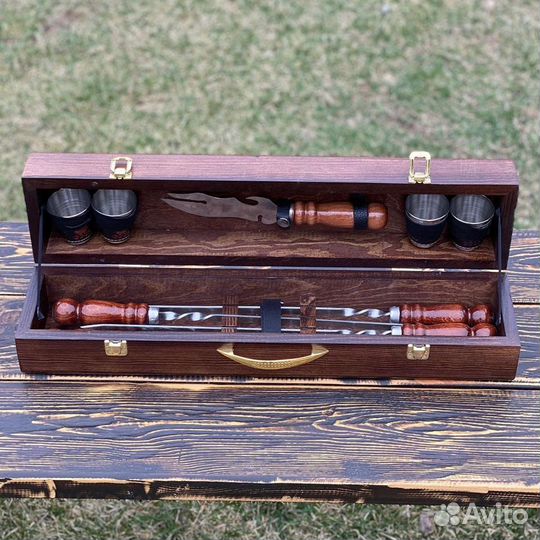 Подарочный набор шампуров 