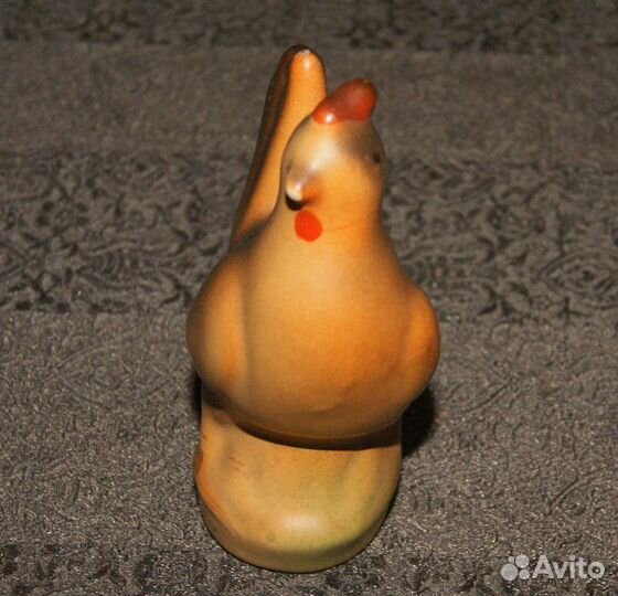 Курочка пищалка резина 1940е-50е. редкая (отличное