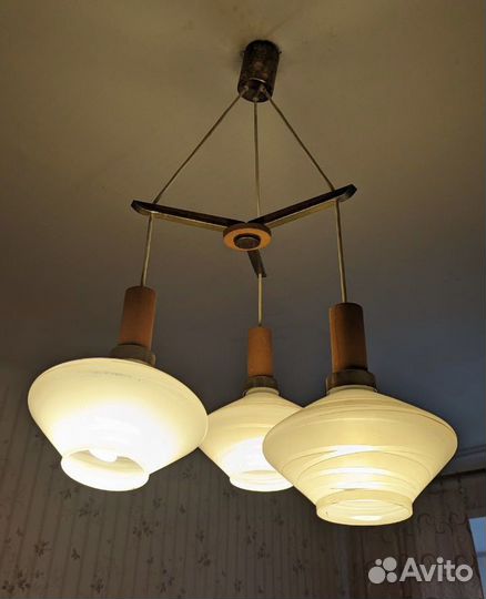 Люстра потолочная бу