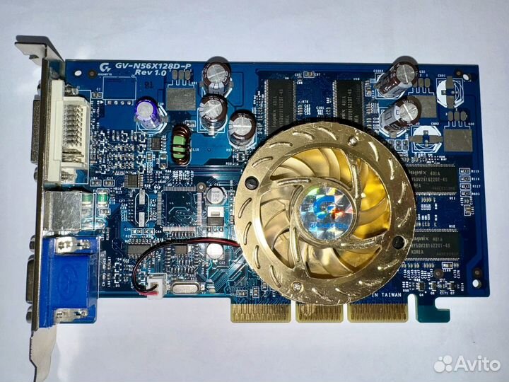 Видеокарты AGP / PCI-E раритет