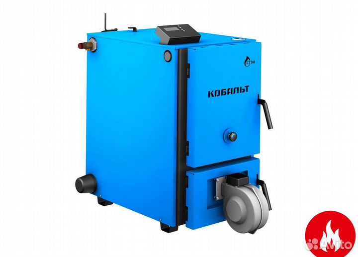 Твердотопливный котел кобальт 25