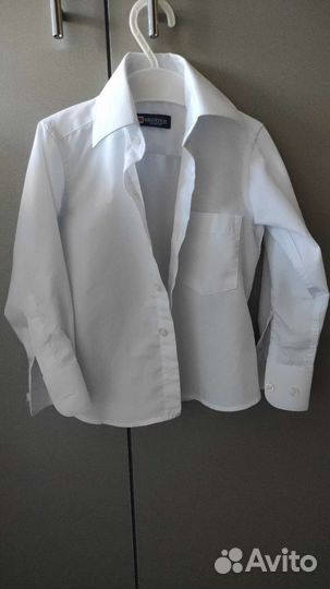 Рубашка белая, детская для мальчика