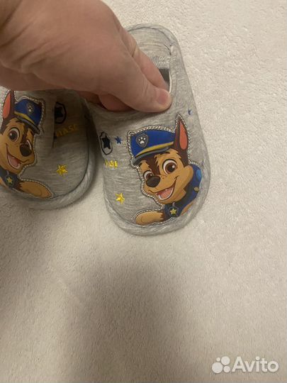 Тапочки детские Щенячий патруль 24-25