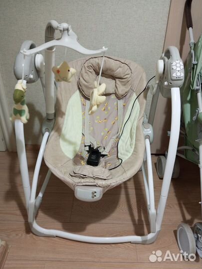 Детская электронная качель