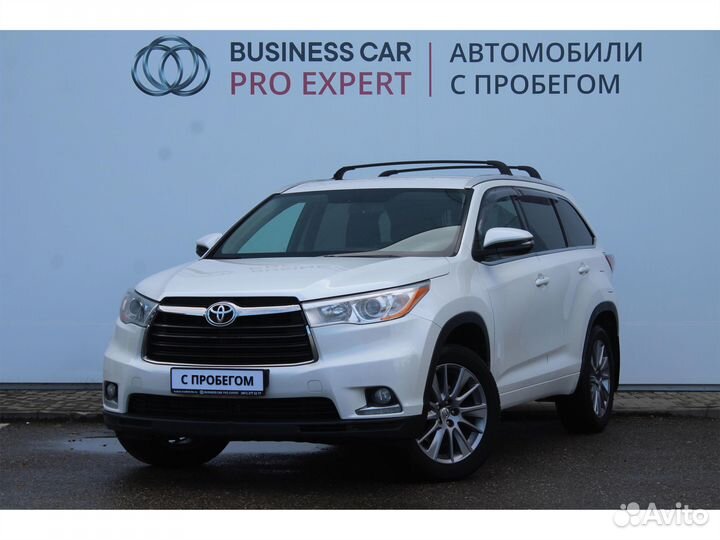 Toyota Highlander 3.5 AT, 2014, 195 503 км