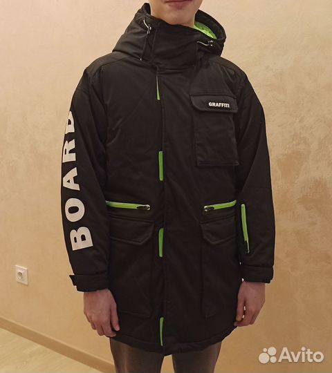 Зимняя куртка Gulliver, рост 164, на мальчика