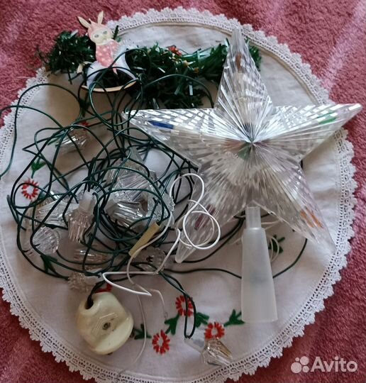 Елочная гирлянда СССР