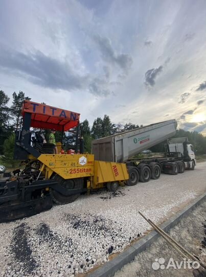 Асфальтоукладчик титан abg 255
