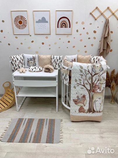 Кровать трансформер с маятником (с колесиками)