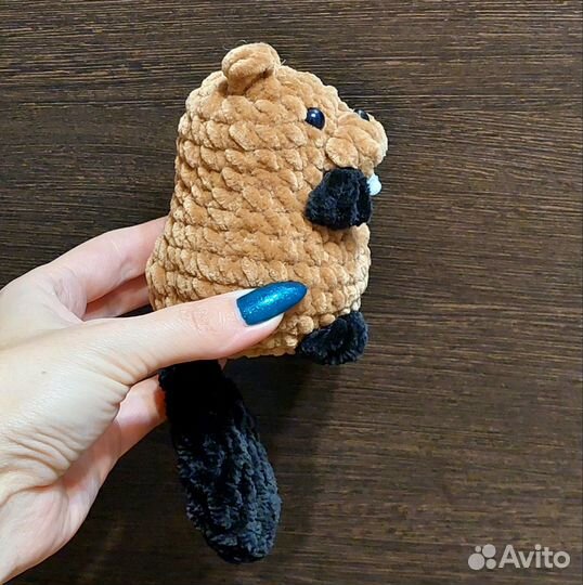 Бобрёнок игрушка