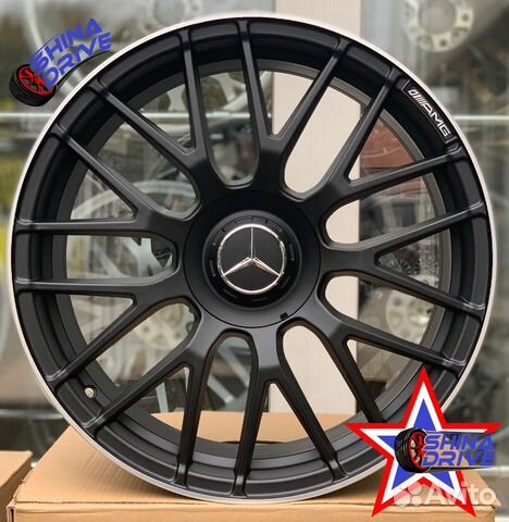 Диски Mercedes R18 5x112 Black Matt Lip
