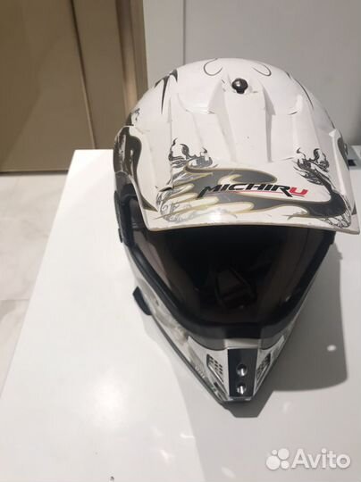 Шлем для мотоцикла кроссовый Michiru