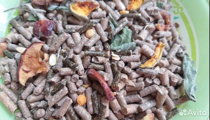 Корм для морских свинок и кроликов