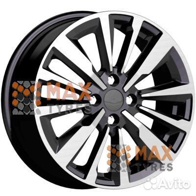 K&K Эрман (кс997) Алмаз черный 6.5/0 R16