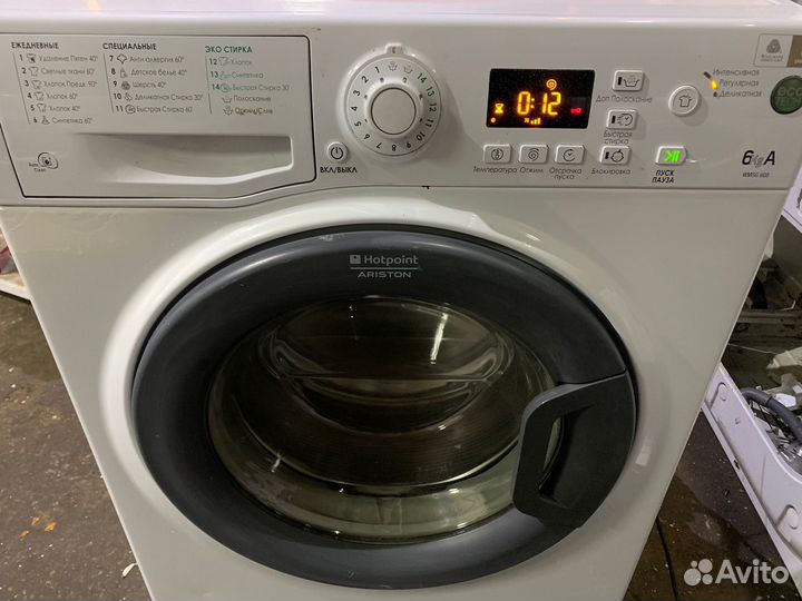 Стиральная машина hotpoint ariston 6 кг
