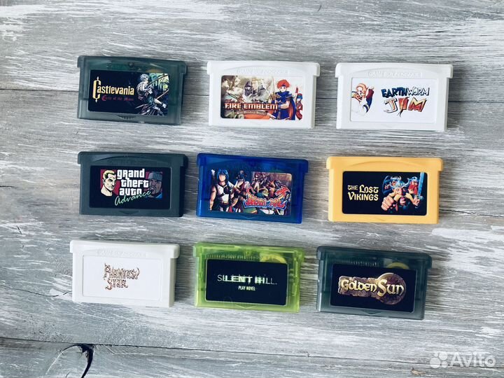 Игры для Game Boy Advance (GBA)
