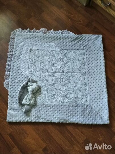 Конверт одеяло для новорожденного