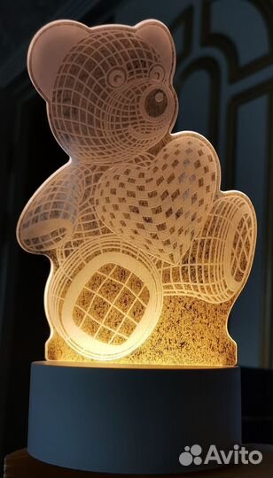 Акриловый светодиодный ночник Ночные светильники н