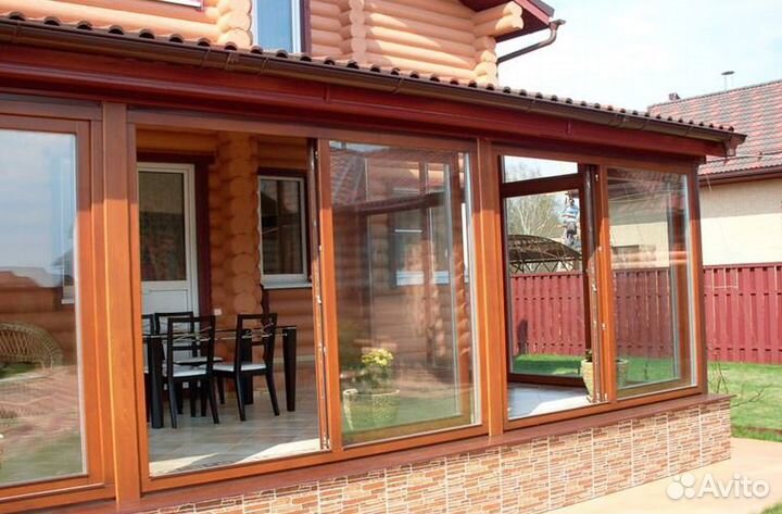 Остекление терассы заказать