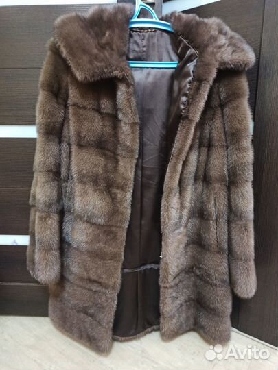 Шуба норковая 44