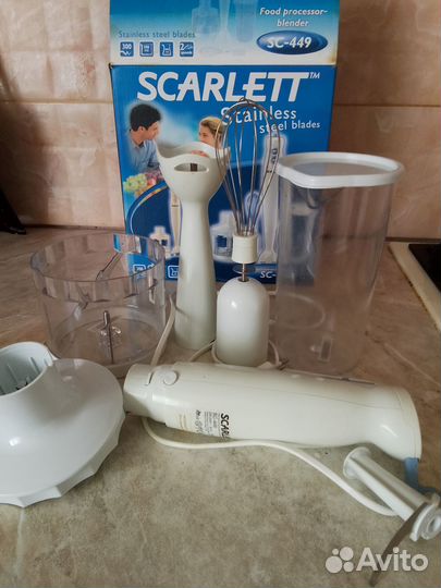 Блендер погружной scarlett