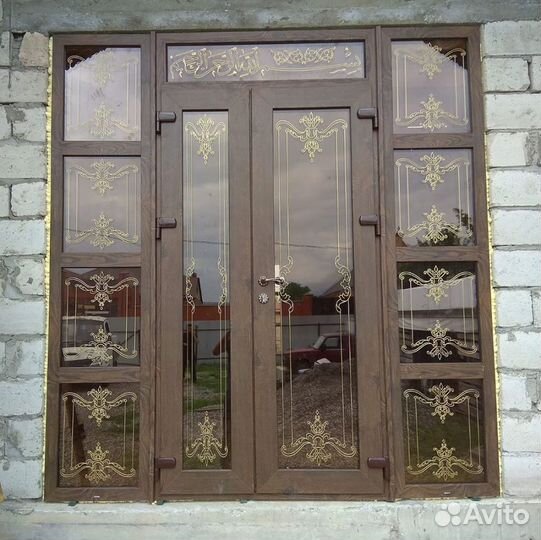 Пластиковые Витражи 400х290 61