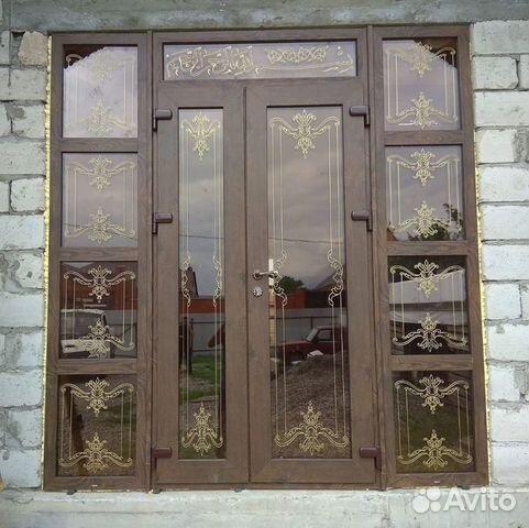 Пластиковые Витражи 400х290 61